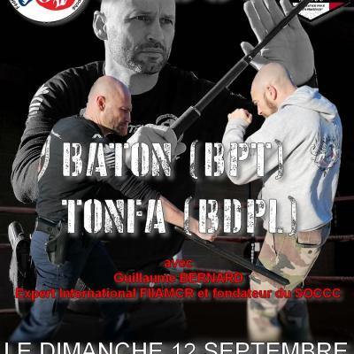 Stage baton tonfa